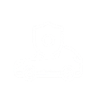 Icon of a car and a map pin